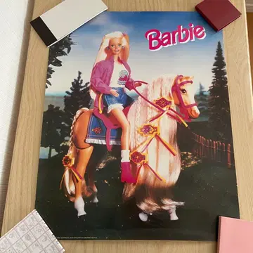 바비 포스터 빈티지 레트로