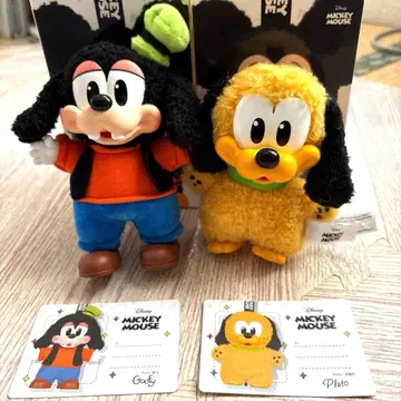 POP MART 미키 패밀리 구피 플루토 세트