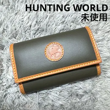 [ 미사용 ] HUNTING WORLD 헌팅월드 키케이스 가죽