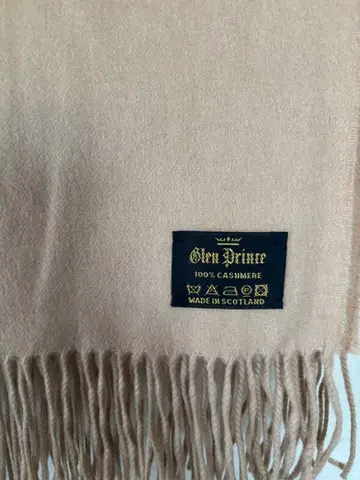 새상품급 GLEN PRINCE 그렌 프린스 대형 스톨 100% 캐시미어