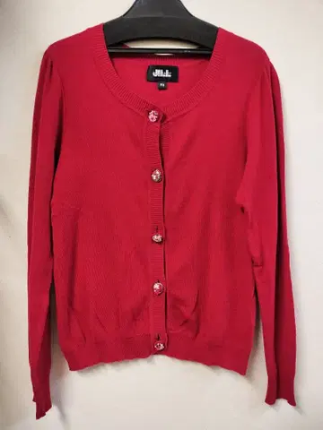 새상품급! JILLSTUART 빨간색 가디건
