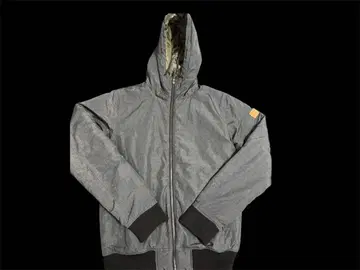 빌라봉 후드 부착 그레이 자켓 M