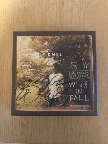 [ 친필 사인 ] K.Will 4th Mini Album