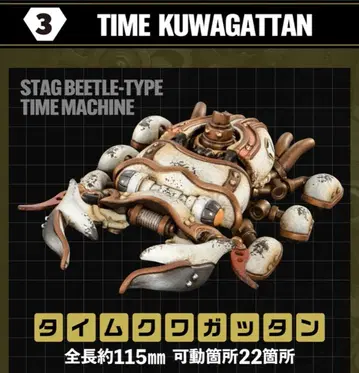 타임 쿠와갓탄 타임보칸 생물대도감