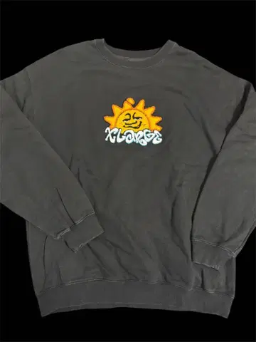 XLARGE 엑스라지 블랙 맨투맨 XL