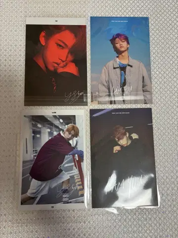 필릭스 엽서 4장 iam stray kids 스키즈