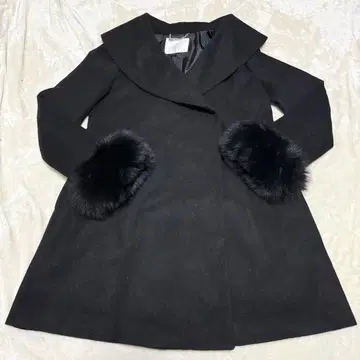 [ 새상품급 ] CECIL Mc BEE 여성용 아우터 롱 코트 블랙