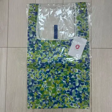 새상품 공식 택 포함 미야쿠미야쿠 간사이 만박 에코백 그린