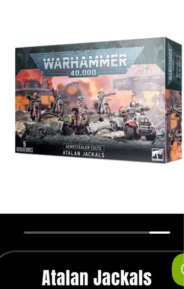 Warhammer 40,000 Atalan Jackals