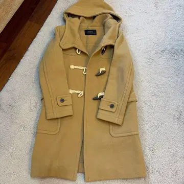 TOMORROWLAND MACPHEE 베이지 더플 코트