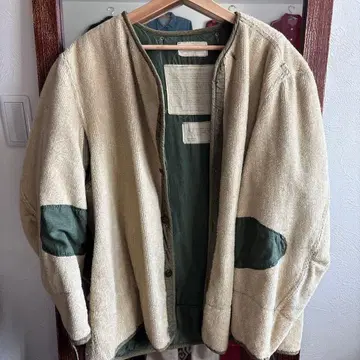 자켓 베이지 그린