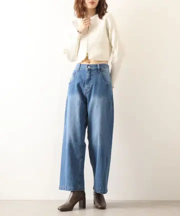 hunch.10ozPU 혼 데님 스위치 허리 데님