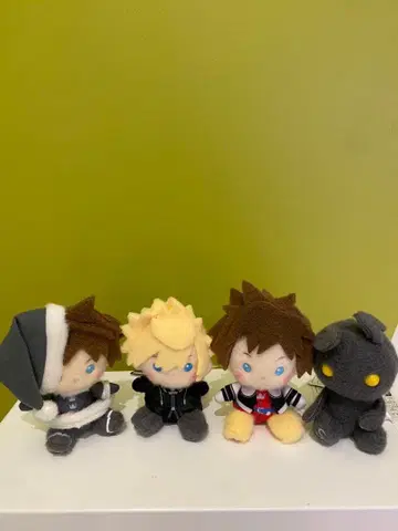 킹덤하츠 밀키 보아 마스코트 4종 세트