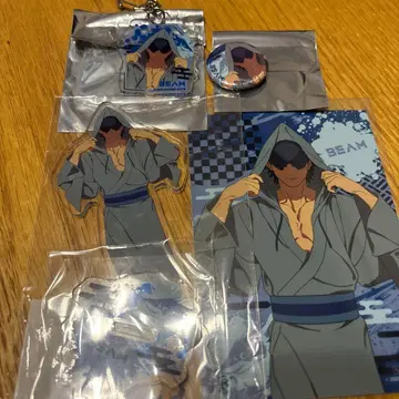 체인소 맨 축제 OMATSURI 빔 캔뱃지 아크릴 스탠드 아크릴 키링