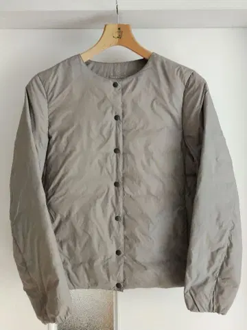 MUJI 노카라 다운 포켓터블 숏 이너다운 S