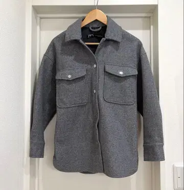 [ 새상품급 ] ZARA 자라 자켓 코트 그레이