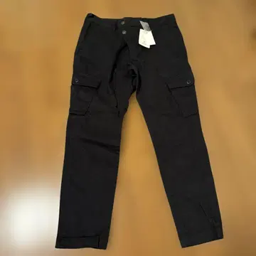 스트레치 블랙 카고 팬츠 M 사이즈