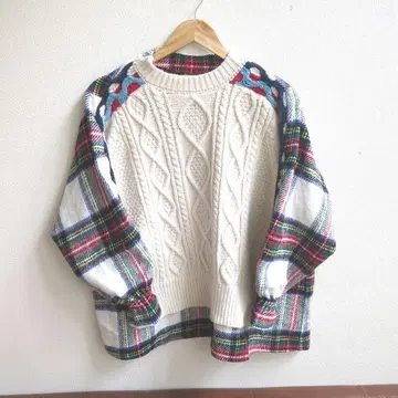 구제 의류 구제 의류 가게 니트 아란 니트