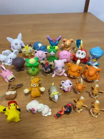 포켓몬 손가락 인형 피규어 묶음 판매