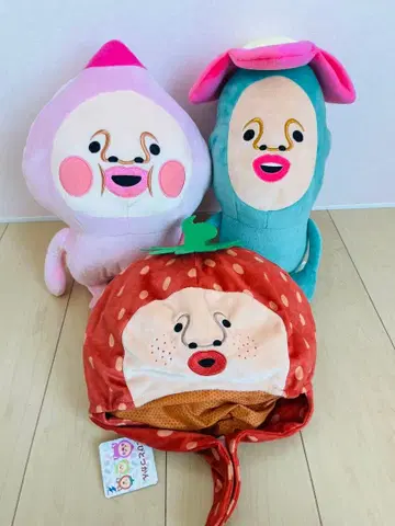 코비토즈칸 모자 이치고 쿠레나이 봉제 인형 카쿠레모모지리 리틀 하나가시라