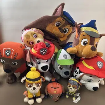 퍼피구조대 봉제 인형 외 세트