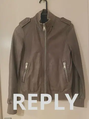 REPLAY 라무 가죽 자켓