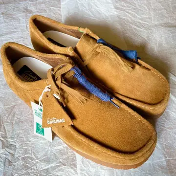 Clarks 클락스 Wallabee 왈라비 콜라 스웨이드 카멜