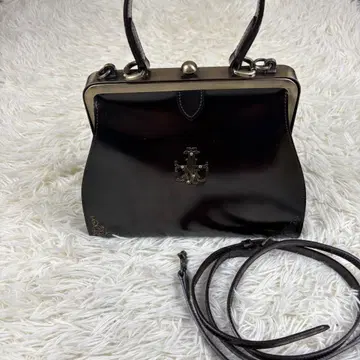 알셀라피 다크 레드 핸드백 숄더 벨트 포함 2way