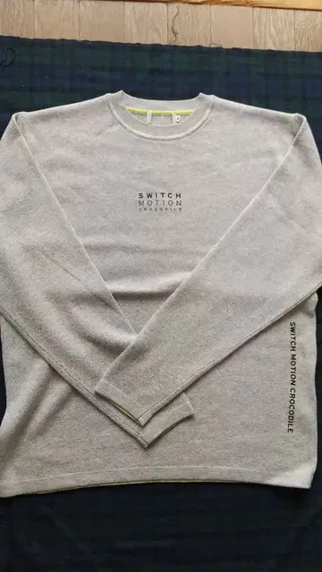 미사용 새상품 스위치 모션 크로커다일 남성용 스웨터