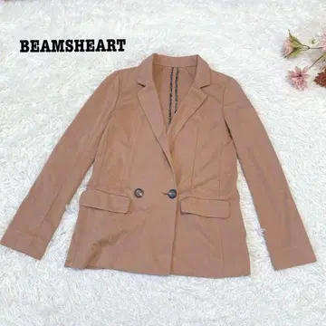 s.2219 [빔즈] 테일러드 자켓 캐주얼 브라운 얇은 소재