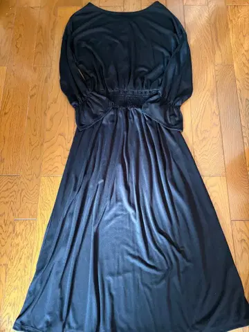 미사용 새상품 GLOBAL WORK 롱 원피스 2way 블랙