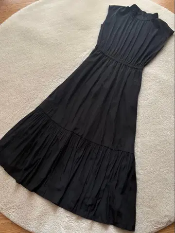 iCHIE 스트로베리 필드 스탠드 넥 롱 원피스 [ F ] 새상품급