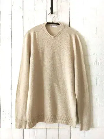 자라 니트 스웨터 울 베이지 L 사이즈 ZARA 새상품급