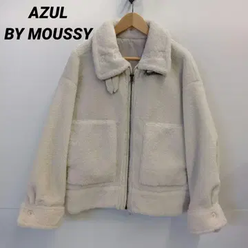 W576 AZUL BY MOUSSY ZIP UP BOA COAT