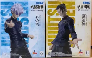 [ 미개봉 새상품 ] 주술회전 5주년 피규어 2종 세트 라운드원 한정판