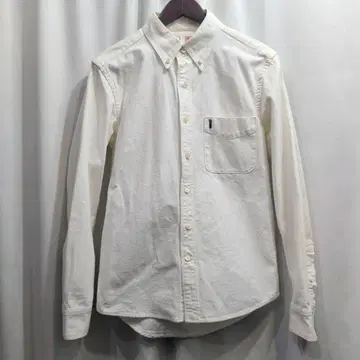 [ 한정판 ] 15주년 사무라이 진 긴팔 버튼 다운 셔츠 M 긴팔 셔츠