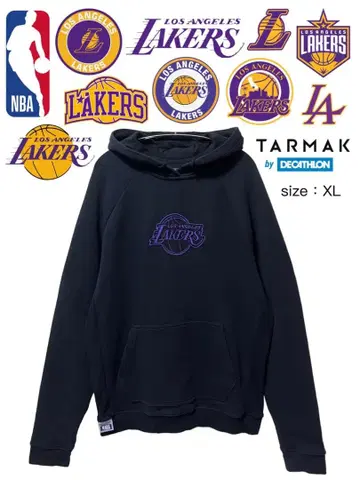 NBA 로스앤젤레스 레이커스 XL 블랙 USA 구제 의류