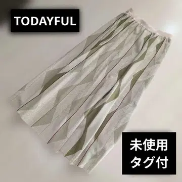 미사용 TODAYFUL 니트 스커트 12,100엔