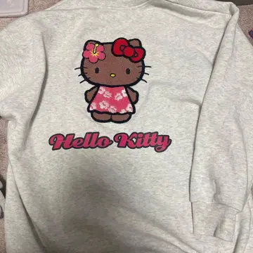 헬로키티 맨투맨 그레이