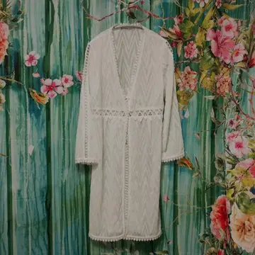 발레코어 롱 가디건 그런지 페어리 Y2K 00s 걸리시