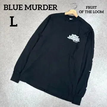 레어 90s BLUE MURDER 빈티지 밴드 롱 T셔츠 L