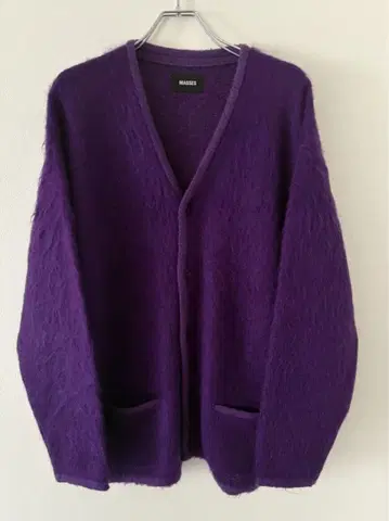 새상품급 XL MASSES 가디건 마시스 모헤어 TENDERLOIN