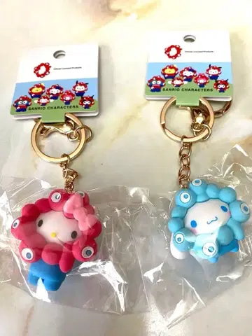 EXPO2025 산리오 미야쿠미야쿠 키티 마이멜로디 키링 세트