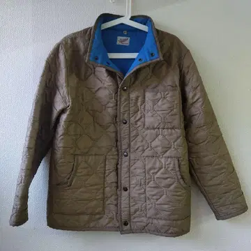 프랑스 구제 의류 퀼팅 자켓 M 브라운