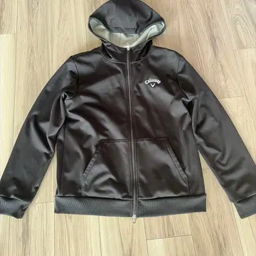 Callaway 후드 부착 점퍼 블랙