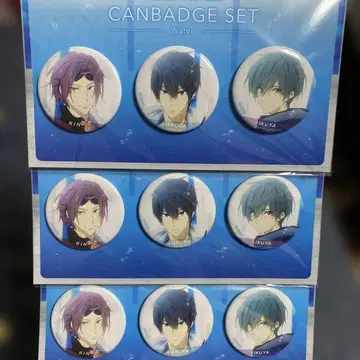 Free!-Dive to the Future-Water 캔뱃지 세트