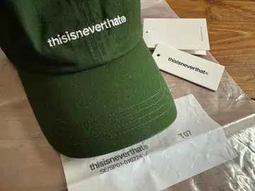thisisneverthat*디스이즈네버댓 로고 캡 미사용