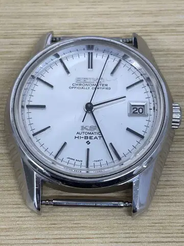 킹세이코 5625-7041 실버 다이얼 자동 와인딩 본체만 작동품