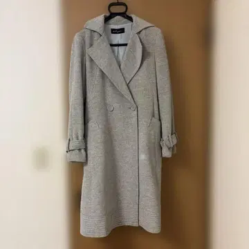그레이 롱 코트 9호