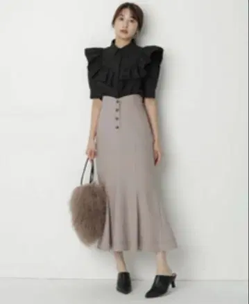 리랜드트루 머메이드 스커트 xs